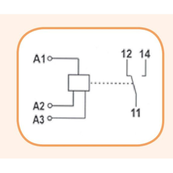 Проміжне реле ETI 002471201 VS116K 24/230V (1x16A AC1)