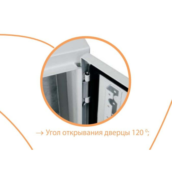 Металевий бокс ETI 001102140 GT 80-100-30 IP66 800x1000x300 з 2 замками