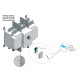 Блок контактів ETI 004661499 LBS-PS11 (NO+NC для LBS 160-3200А)