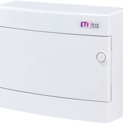 Зовнішній модульний щит ETI 001101006 ECT 12PO 12 М з білими дверцятами