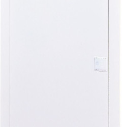Металопластиковий електрощит ETI 001101028 ECG56 48+8 М з металевими білими дверцятами