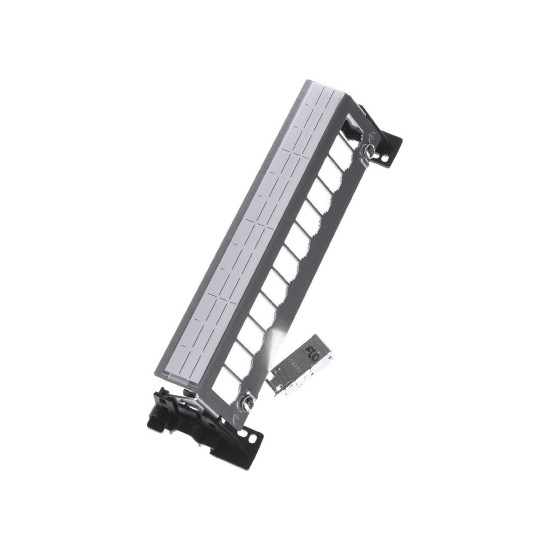 12-кратна патч-панель Hager FZ12MM з модулями 6xRJ45 та тримачами