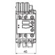 Контактор ETI 004643819 CEM CK 20.01N (20 кВАр 400-440V)