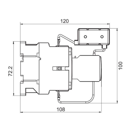 Контактор ETI 004643819 CEM CK 20.01N (20 кВАр 400-440V)