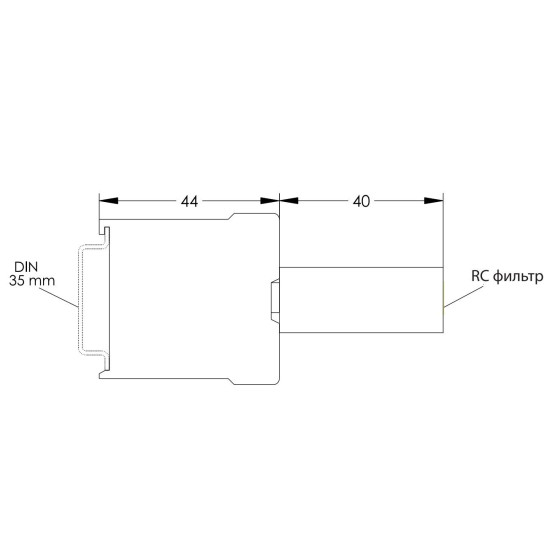 Контактор ETI 004641012 CE 7.01 110V AC