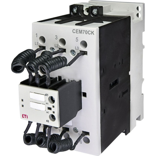 Контактор ETI 004643825 CEM CK 70.01N (70 кВАр 400-440V)