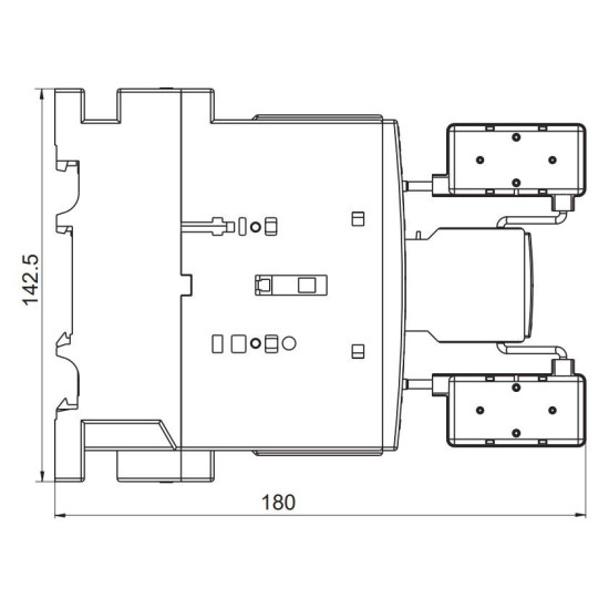 Контактор ETI 004643825 CEM CK 70.01N (70 кВАр 400-440V)