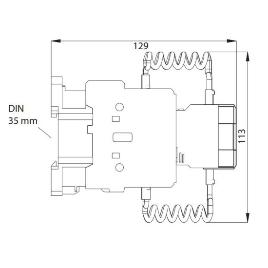 Контактор ETI 004645130 CEM 25CN.10 (20/23кВАр-400/440V)