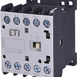 Мініатюрний контактор ETI 004641050 CEC 07.10 24V AC (7A; 3kW; AC3)