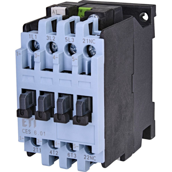 Контактор ETI 004646505 CES 6.01 (2.2 kW) 24V AC