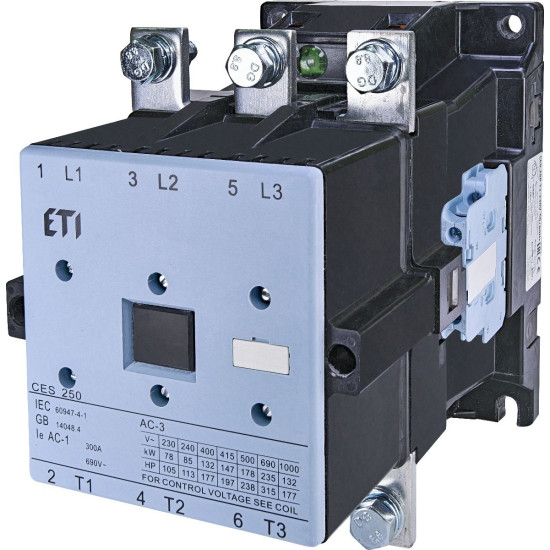 Контактор ETI 004646571 CES 250.22 (132 kW) 230V AC