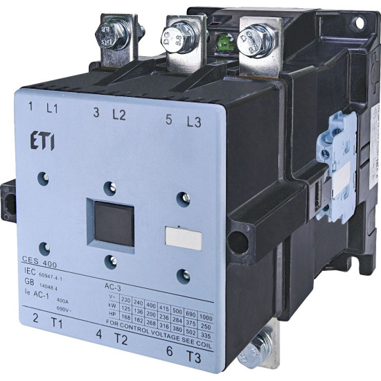Контактор ETI 004646573 CES 400.22 (200 kW) 230V AC