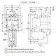 Контактор ETI 004646567 CES 105.22 (55 kW) 24V AC
