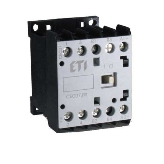 Мініатюрний контактор ETI 004641076 CEC 12.10-48V-50/60Hz (12A; 5.5kW; AC3)