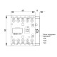 Мініатюрний контактор ETI 004641080 CEC 12.01-24V-50/60Hz (12A; 5.5kW; AC3)