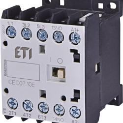 Мініатюрний контактор ETI 004641100 CEC 07.10 24V DC (7A; 3kW; AC3)