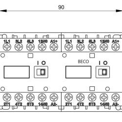 Контактор ETI 004641623 CEI 7.10 230V AC