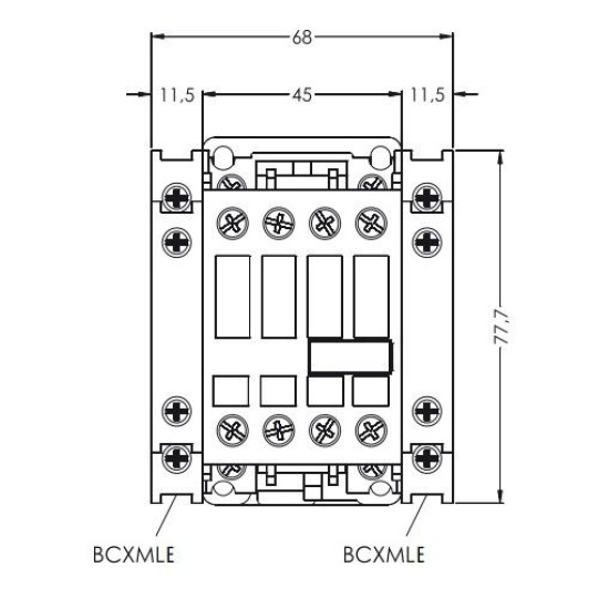 Контактор ETI 004642113 CEM 9.01 230V AC