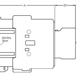 Контактор ETI 004644221 CEM 18.10 230V DC