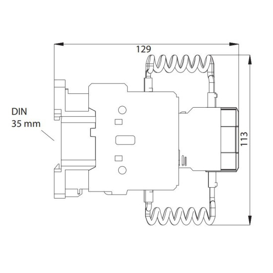 Контактор ETI 004644130 CEM 18CN.10 (15/16кВАр-400/440V)