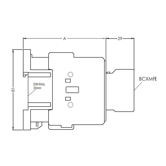 Контактор ETI 004645100 CEM 25.00 24V AC