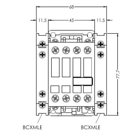 Контактор ETI 004645100 CEM 25.00 24V AC