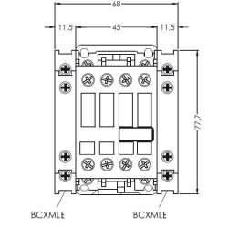 Контактор ETI 004645101 CEM 25.00 48V AC