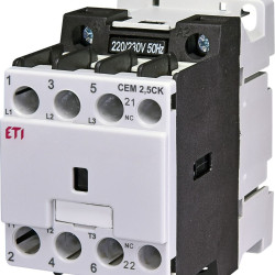 Контактор ETI 004643803 CEM 2,5CK.01 (2.5 кВАр 400-440V)