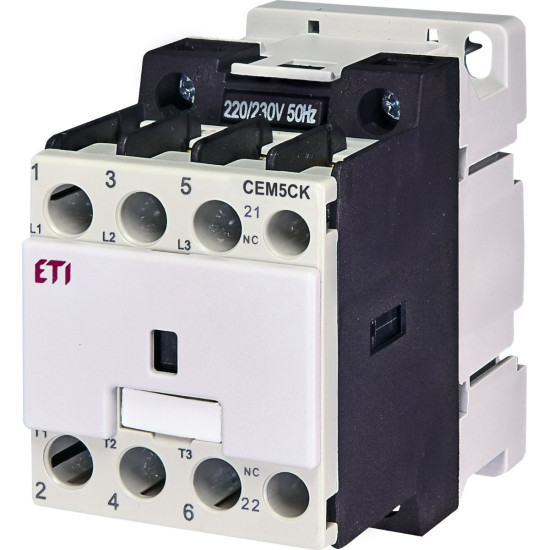 Контактор ETI 004643804 CEM 5CK.01 (5 кВАр 400-440V)