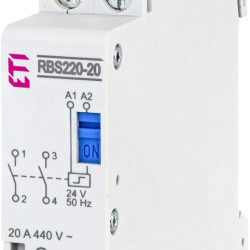Імпульсне реле ETI 002464115 RBS 220-20 24V AC 20A (2НО AC1)