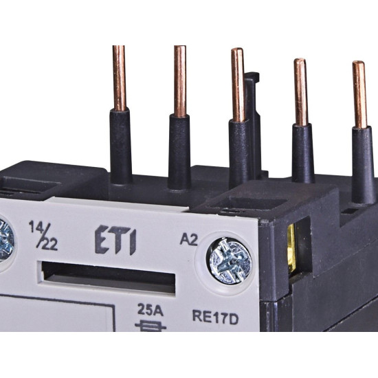 Теплове реле ETI 004641410 RE 17D-12.5 (8..12.5A) (для CE, CAE, CE17)