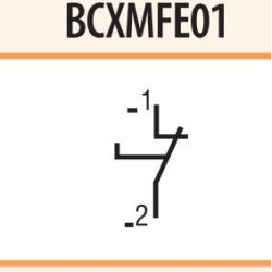 Фронтальний блок-контакт ETI 004641501 BCXMFE01 (1NC)