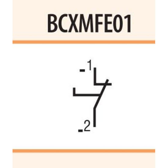 Фронтальний блок-контакт ETI 004641501 BCXMFE01 (1NC)