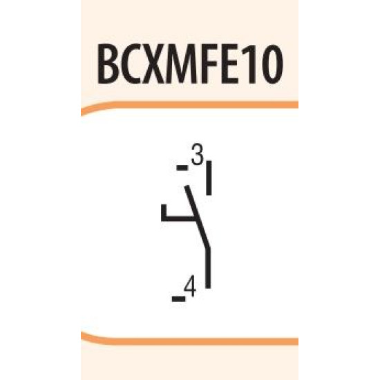 Фронтальний блок-контакт ETI 004641510 BCXMFE10 (1NO)