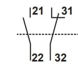 Блок-контакт ETI 004641524 EFC0-22 (2NO+2NC)