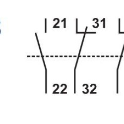 Блок-контакт ETI 004641527 EFC0-13 (1NO+3NC)