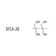 Блок-контакт ETI 004641530 EFC4-20 (2NО)