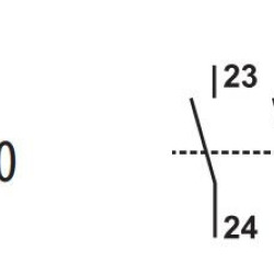 Блок-контакт ETI 004641540 EFC4-20 (2NO)