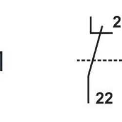 Блок-контакт ETI 004641541 EFC4-11 (1NO+1NC)