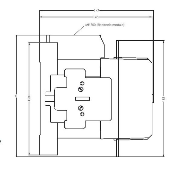 Контактор ETI 004654240 CEM 150Е.22 24-28V AC/DC