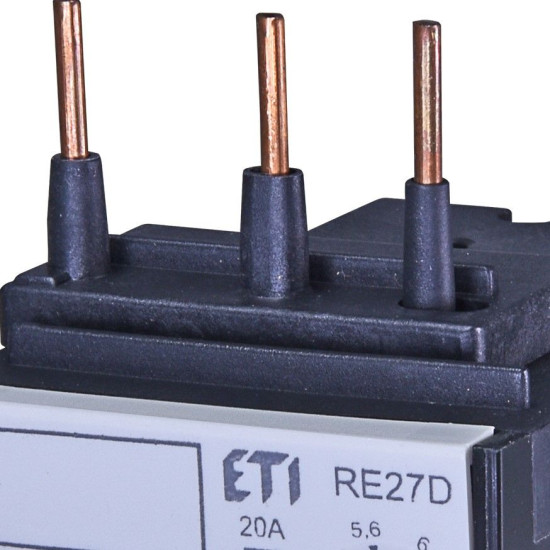 Теплове реле ETI 004642408 RE 27D-8.0 (5.6-8A) для CEM9...CEM25