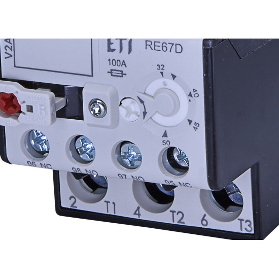 Теплове реле ETI 004643416 RE 67.1D-50 (32-50A) CEM32...40