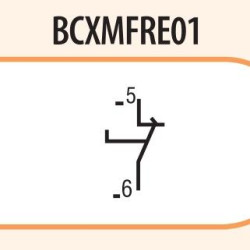 Фронтальний блок-контакт із запізненням ETI 004643510 BCXMFRE 1 (1NC)