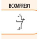 Фронтальний блок-контакт із запізненням ETI 004643510 BCXMFRE 1 (1NC)