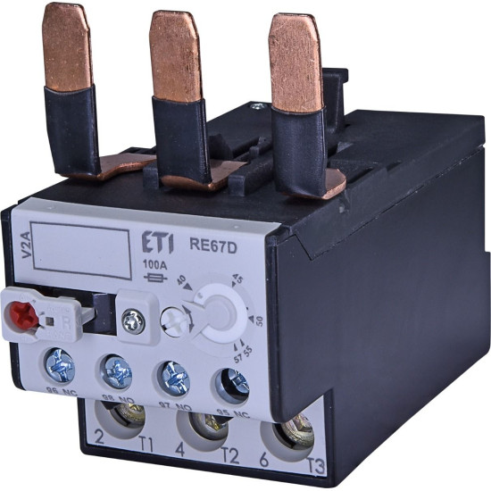 Теплове реле ETI 004644417 RE 67.2D-57 (40-57A) для CEM50 - CEM80