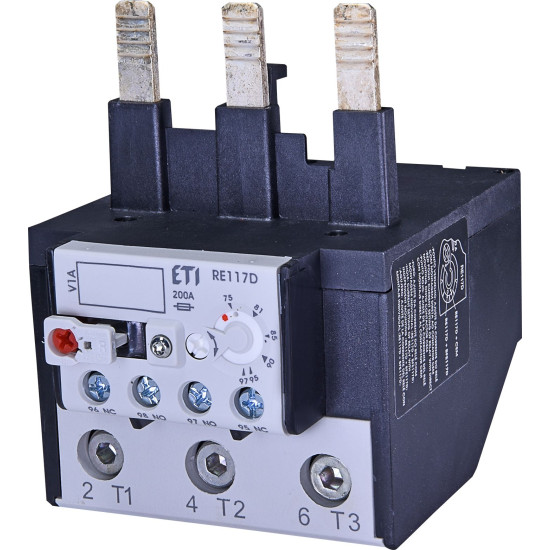 Теплове реле ETI 004645422 RE 117.1D-112 (90-112A) для CEM95...CEM105