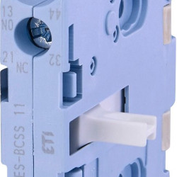 Бічний блок контактів ETI 004646577 CES-BCSS 11 (1НО+1НЗ 1-й рівень 5.6A 230V)