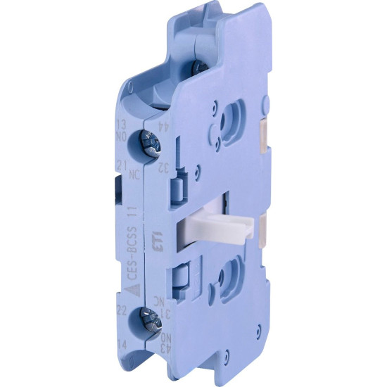 Бічний блок контактів ETI 004646577 CES-BCSS 11 (1НО+1НЗ 1-й рівень 5.6A 230V)
