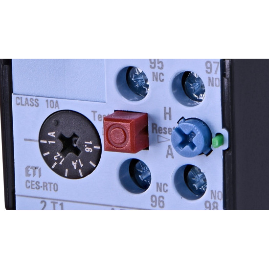 Теплове реле ETI 004646590 CES-RT0-1.6 (CES 6…18) 1 - 1,6А