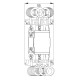 Контактор ETI 004646130 CEM 32CN.10 (25/30кВАр-400/440V)